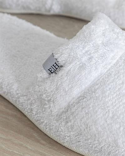 Melinda Bamboo Cotton Spa Slippers 36-40 White