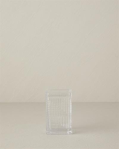 Merle Комплект За Баня 3 бр. Стъкло Прозрачен