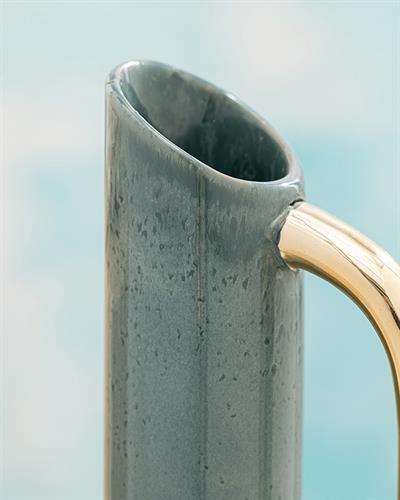 Merlin Ваза Stoneware, Селедон, 14 X 14 X 22,5 Cm