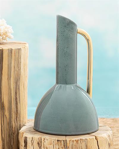 Merlin Ваза Stoneware, Селедон, 16 X 16 X 29 Cm