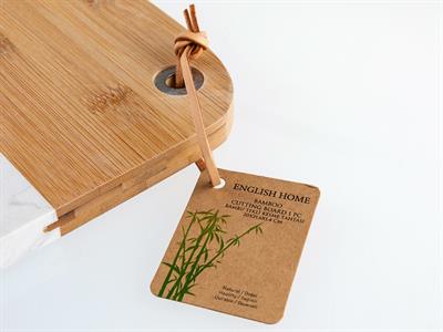 Mervin ДЪСКА ЗА РЯЗАНЕ Единичен Бамбук Beige