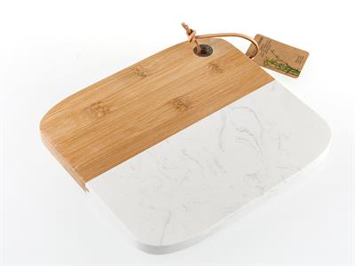 Mervin ДЪСКА ЗА РЯЗАНЕ Единичен Бамбук Beige