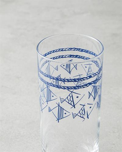 Mest Чаша 6 бр. Стъкло 195 мл Син