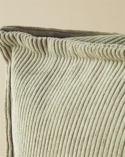 Mia Табуретка Кадифе 42x42 см Зелен