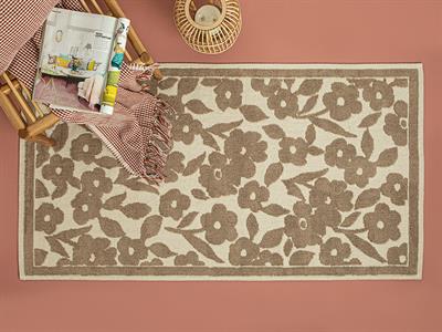 Miamor Килим Памучен, Бежово, 50 X 80 Cm