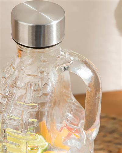 Micale Glass Bottle 1000 ml Transparent