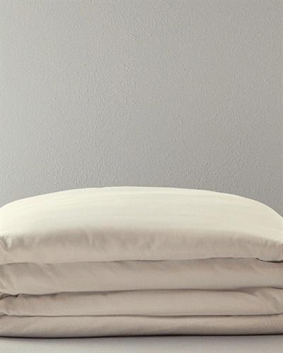 Micell Плик За Завивка Двоен Памук Сатен 200x220 см Слонова кост