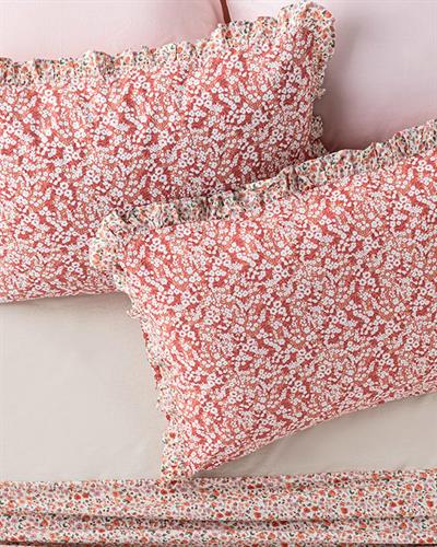 Midsummer Blossom Калъфка За Възглавница 2 бр. Памучен 50x70 см Цвят на нар