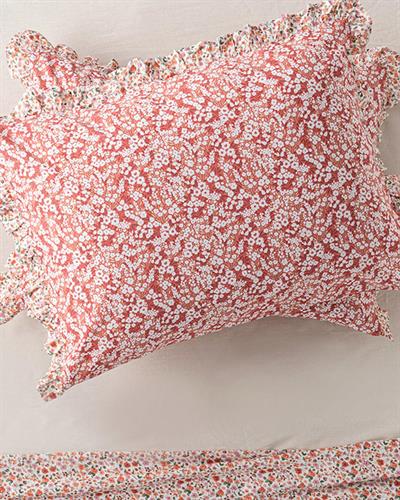 Midsummer Blossom Калъфка За Възглавница 2 бр. Памучен 50x70 см Цвят на нар