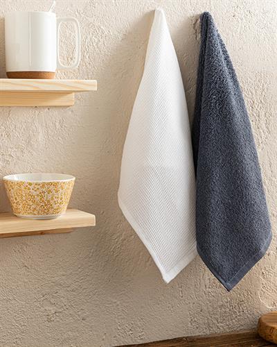 Mike Кърпа За Сушене 2 бр. Памук 30x50 см Тъмносин