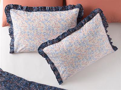 Millefleur Калъфка За Възглавница 2 бр. Памучен 50x70 см Бял