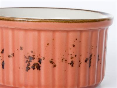 Mina ТЕПСИЯ ЗА ФУРНА Кръгла Порцелан 10 cm.. DarkPink