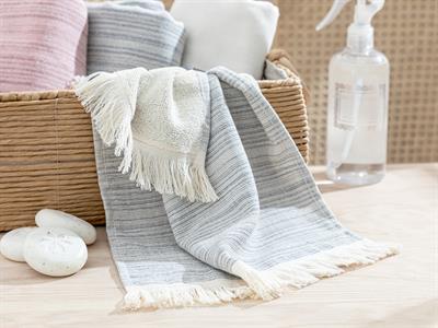 Mina Stripe ХАВЛИИ ЗА РЪЦЕ Памучен 30x45 cm Dark Blue