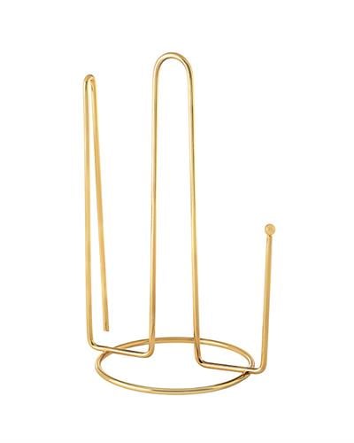 Mingo Поставка За Хартияен Метал, Златисто, 25 Cm