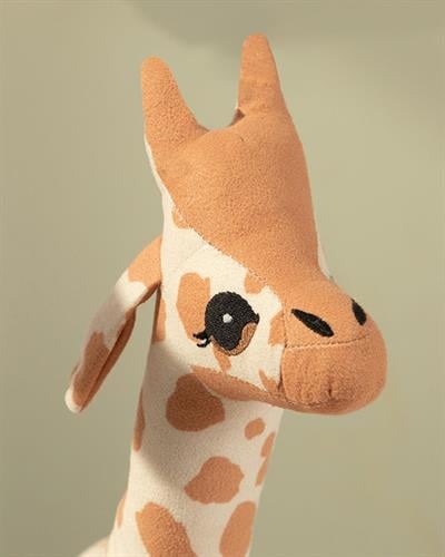 Mini Giraffe Dekoratıf Kırlent Полиестер, Бежово, 40 X 20 Cm