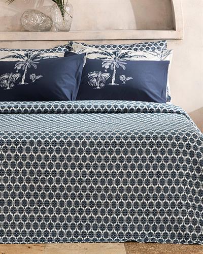 Mini Polycircles Пике Единичен Размер, Отпечатан, Тъмно Синьо, 150 X 220 Cm