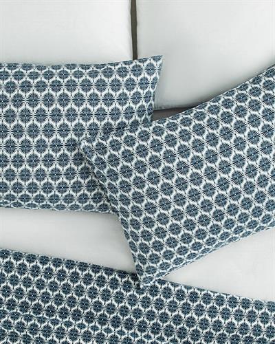 Mini Polycircles Кълъфка За Възглавни 2Бр., Лесно За Гладене, Тъмно Синьо, 50 X 70 Cm