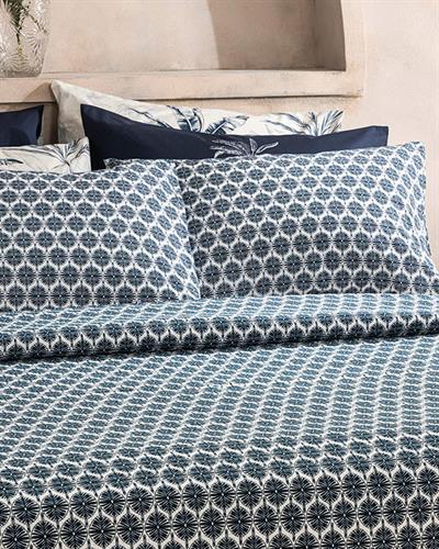 Mini Polycircles Одеяло Пике Кралски размер С щампа 240x220 см Морскосин