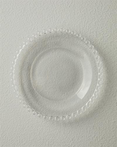 Miny Glass Cake Plate 20 cm Transparent
