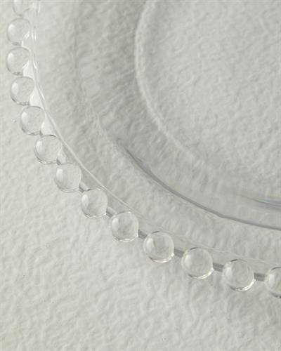 Miny Glass Cake Plate 20 cm Transparent