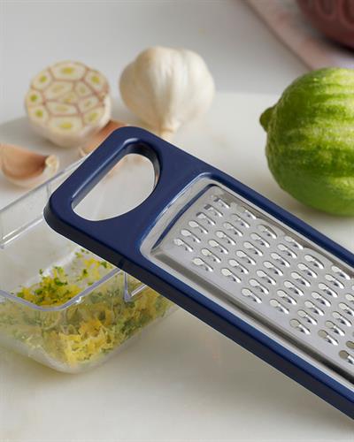 Miny Ренде С Резервоар, Пластмасов, Тъмно Синьо, 5,6 X 13 X 4 Cm