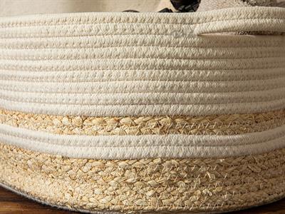 Miranda Кошница Бяло, 35X28X18 Cm