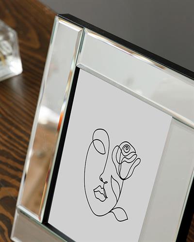 Mirror Stage РАМКА С огледало Cam 20x25 cm Silver