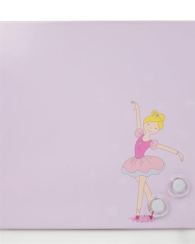 Miss Ballerina Картина 30x2.5x30cm Лилав