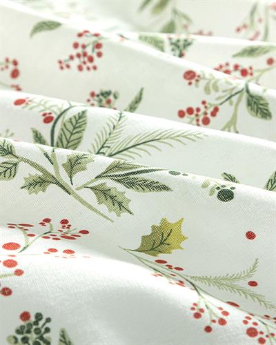 Mistletoe Спално Бельо Компле Единичен Размер, Памучен, Зелено, 160 X 220 Cm