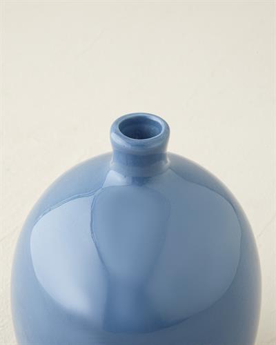 Mita Ваза 11X11X14 cm Син