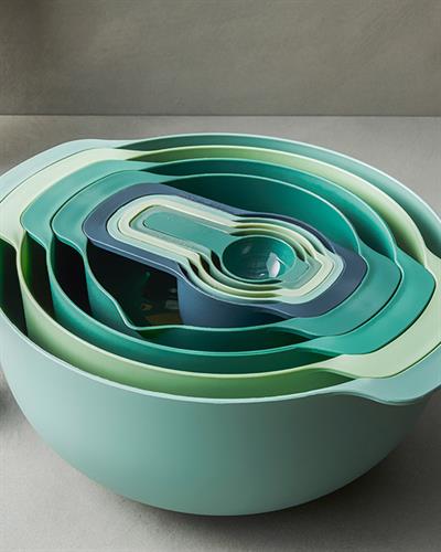 Mix Me Купа За Смесване 9 Бр., Пластмасов, Зелено, 31 Cm