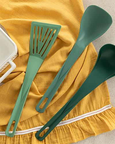 Mix Me Plastic 3 Pieces Service Set 32 cm Green