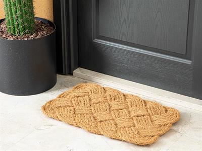 Moco Knitting Doorstep Mat 40x60 cm Natural