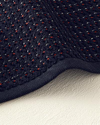 Modern Check Кърпа За Лице Памучен 50x80 см Черен