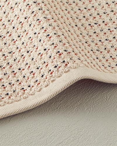 Modern Check Кърпа За Лице Памучен 50x80 см Светлобежов