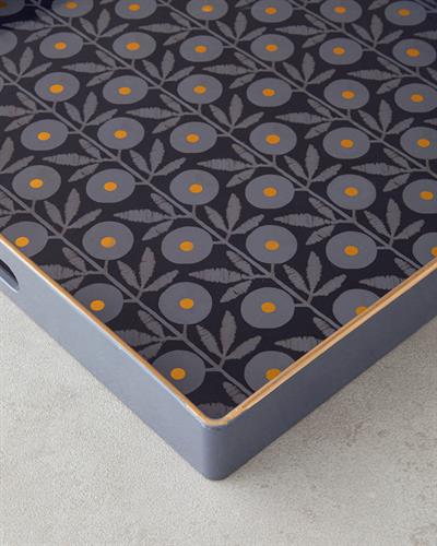 Modern Ivy Тепсия Полипропилен 35x35 см Черен