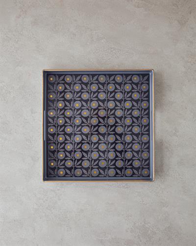 Modern Ivy Тепсия Полипропилен 35x35 см Черен