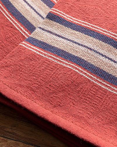 Modern Moire Кърпа За Изсушаване Памучен, Бордо Червено, 45 X 65 Cm