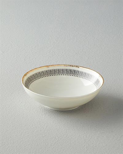 Modern Passion Купа Костен порцелан 15 см Черен