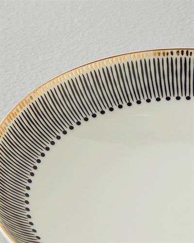 Modern Passion Дълбока Чиния Костен порцелан 20 см Черен