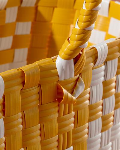 Modern Patch Чанта Горчица, 34*14*32 Cm