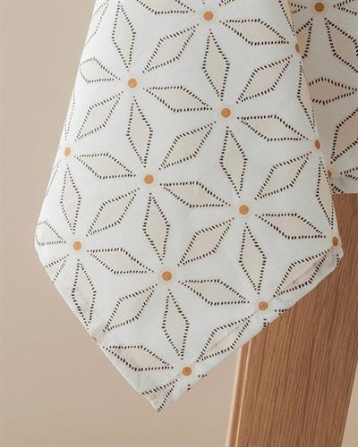 Modern Sense Покривка За Маса Памук 150x220 см Бял