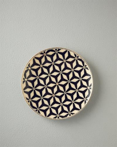 Modern Sense Подложна Чиния За Сервиране Костен порцелан 25 см Черен