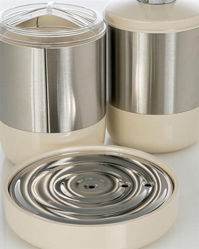 Modest Комплект За Баня 3 бр. 6,5x18 cm+6,5x11 cm+13x13 cm Кремав