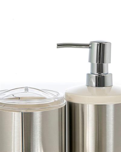 Modest Комплект За Баня 3 бр. 6,5x18 cm+6,5x11 cm+13x13 cm Кремав