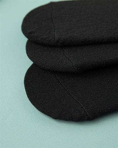 Moi Cotton Polyester Mens 3 Pcs Ballet Socks 40-44 Black