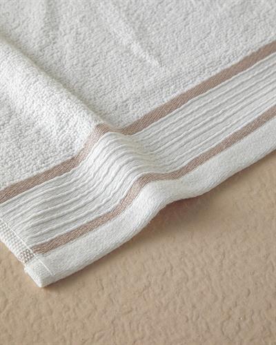 Moka Комплект Хавлия За Лице Памучен, Екрю-Бежов, 0