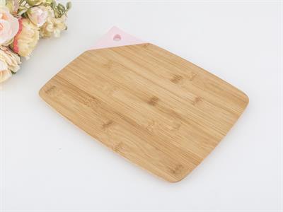 Molly ДЪСКА ЗА РЯЗАНЕ Бамбук 30,0x22,5x1,2 cm Pink