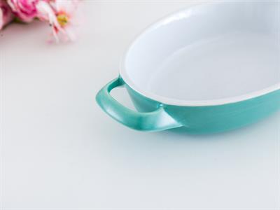 Molly ТЕПСИЯ ЗА ФУРНА Овална Stoneware 22,6x12x3x4,5 cm Mint