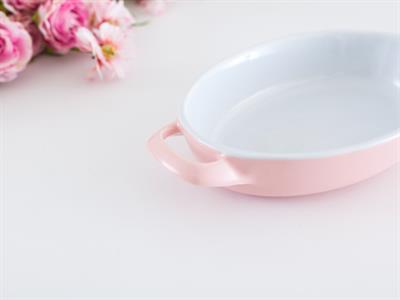 Molly ТЕПСИЯ ЗА ФУРНА Овална Stoneware Pink